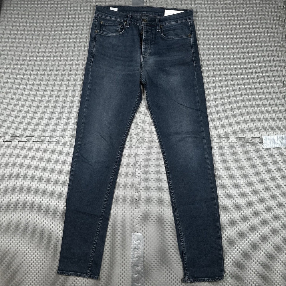 Rag & Bone Fit 2 Jeans Mens 32x33* Minna Slim Fit Stretch USA Made Button Fly